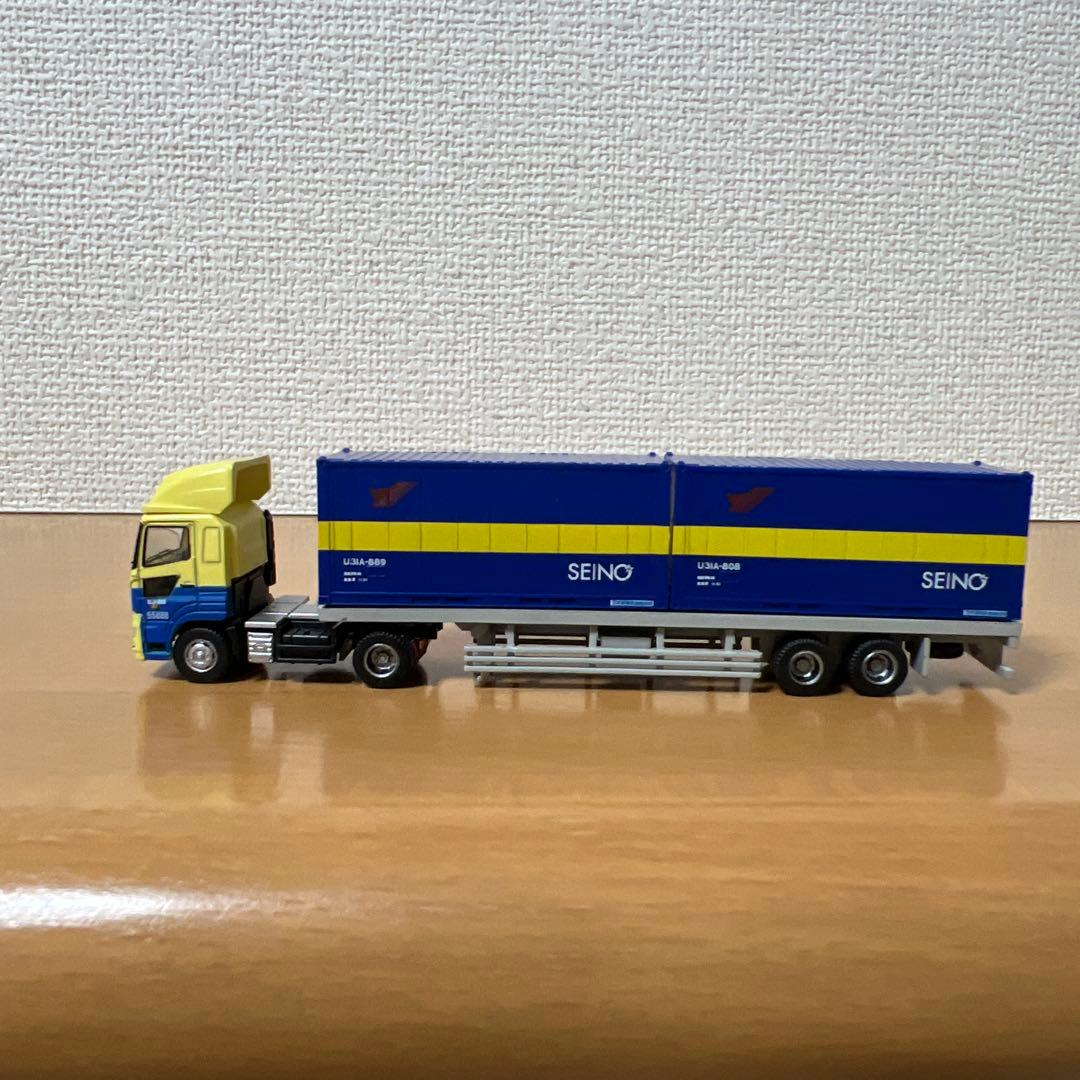 トレーラーコレクション　日野プロフィア　20ftコンテナセット積み　西濃運輸