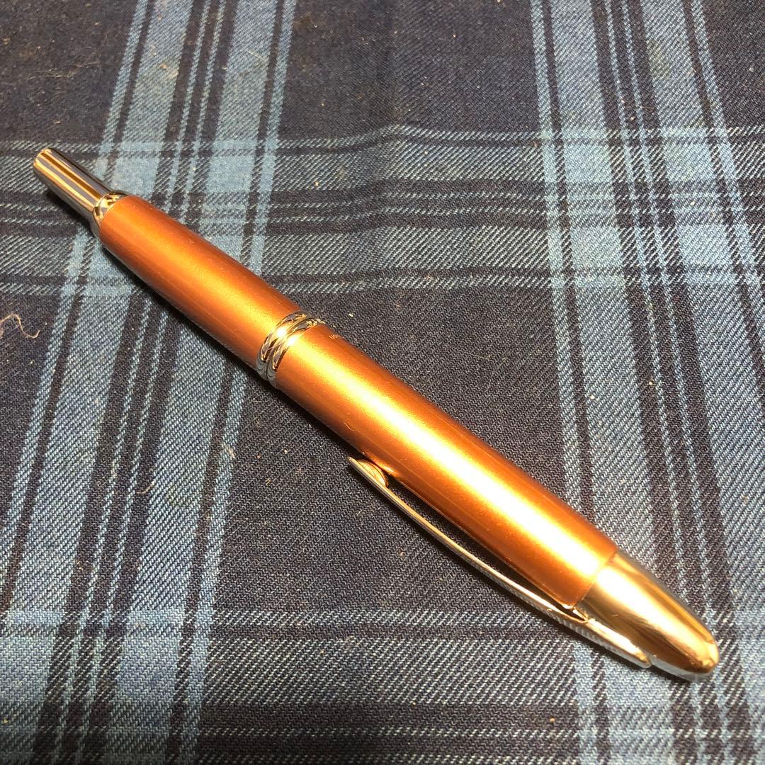 パイロット キャップレス2014年限定万年筆 カッパー 細字 Ｆニブ 中古品