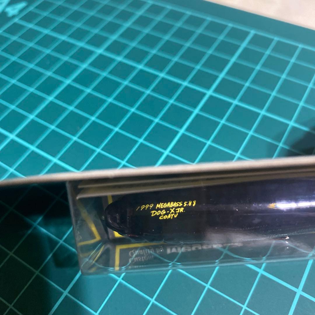 メガバス　DOG−X  Jr  デッドリーブラックシャッド　オールド