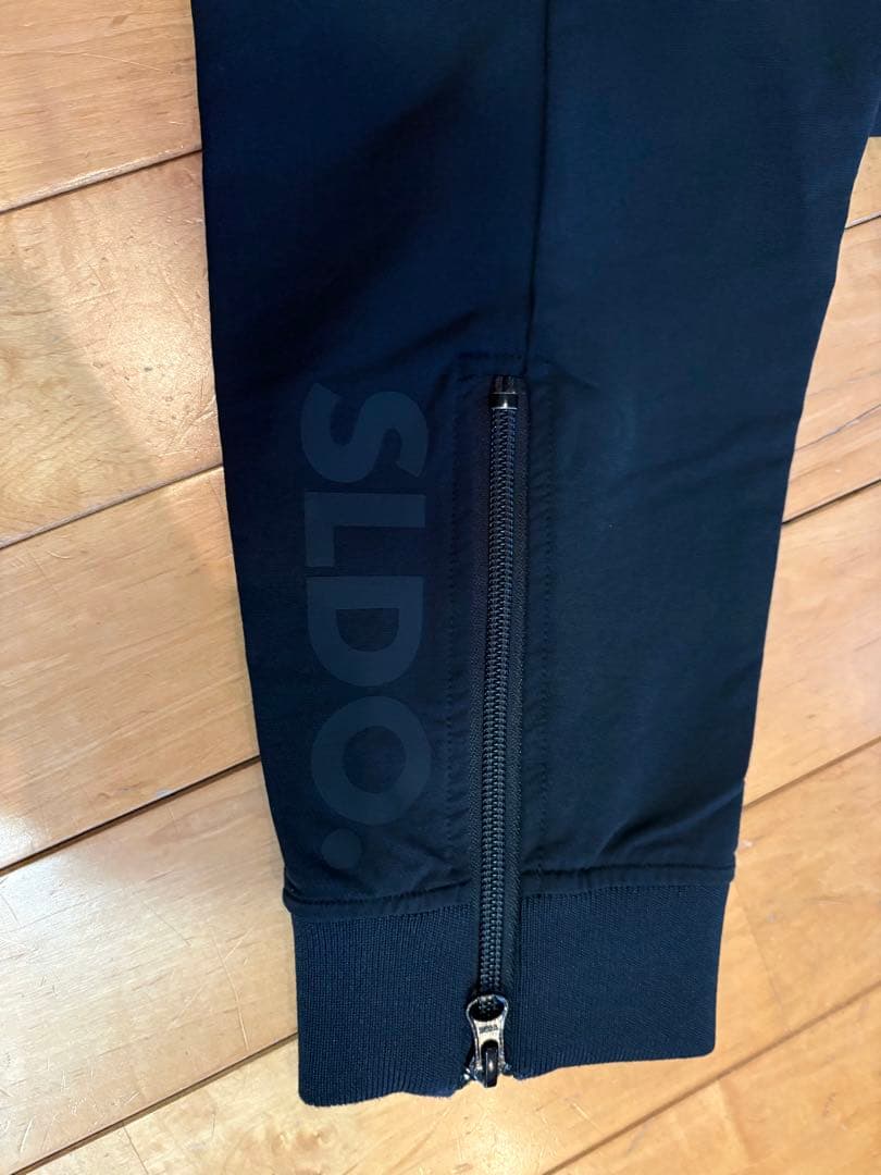 エスルドSLDOサイズM STDダブルクロスストレッチリブパンツブラック パンツ