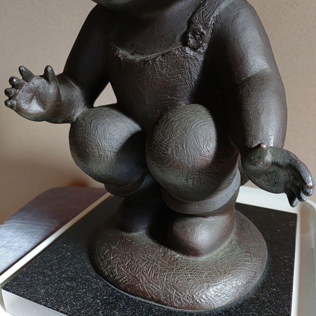 玉野勢三　「水辺」AP版　高さ34cm 重さ12kg 　ブロンズ製