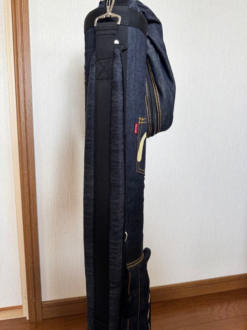 超貴重　エヴィス　CI BUFF デニム ゴルフキャディバッグ　新品
