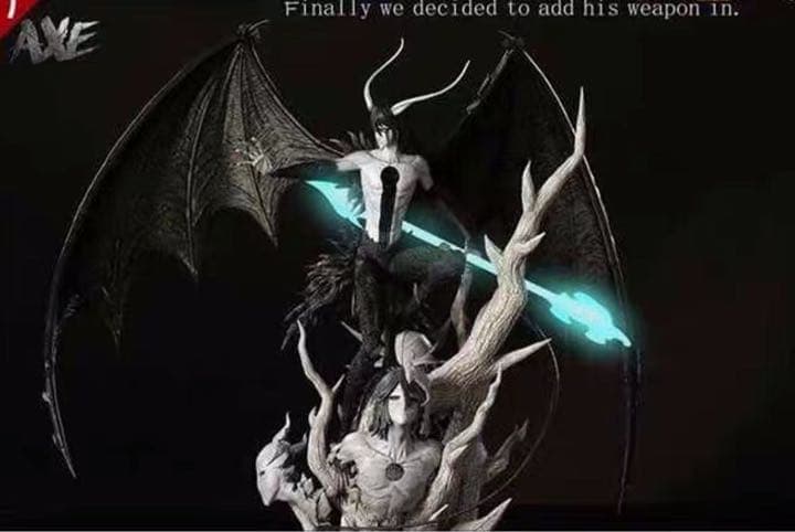 BLEACH  黒衣少年図 ウルキオラ  ガレージキット ガレキ スタチュー⑩