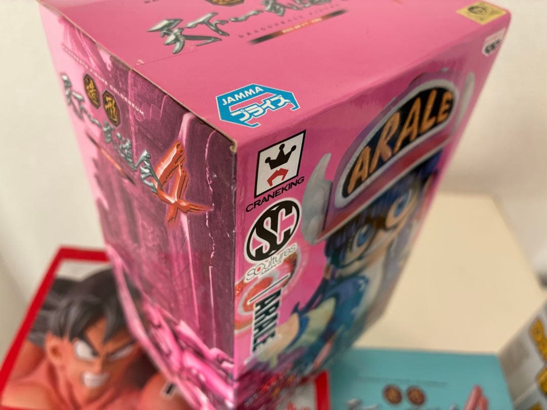 造形天下一武道会　ブルマ　水筒悟空　アラレちゃん　番傘悟空　トリヤマロボ　未開封