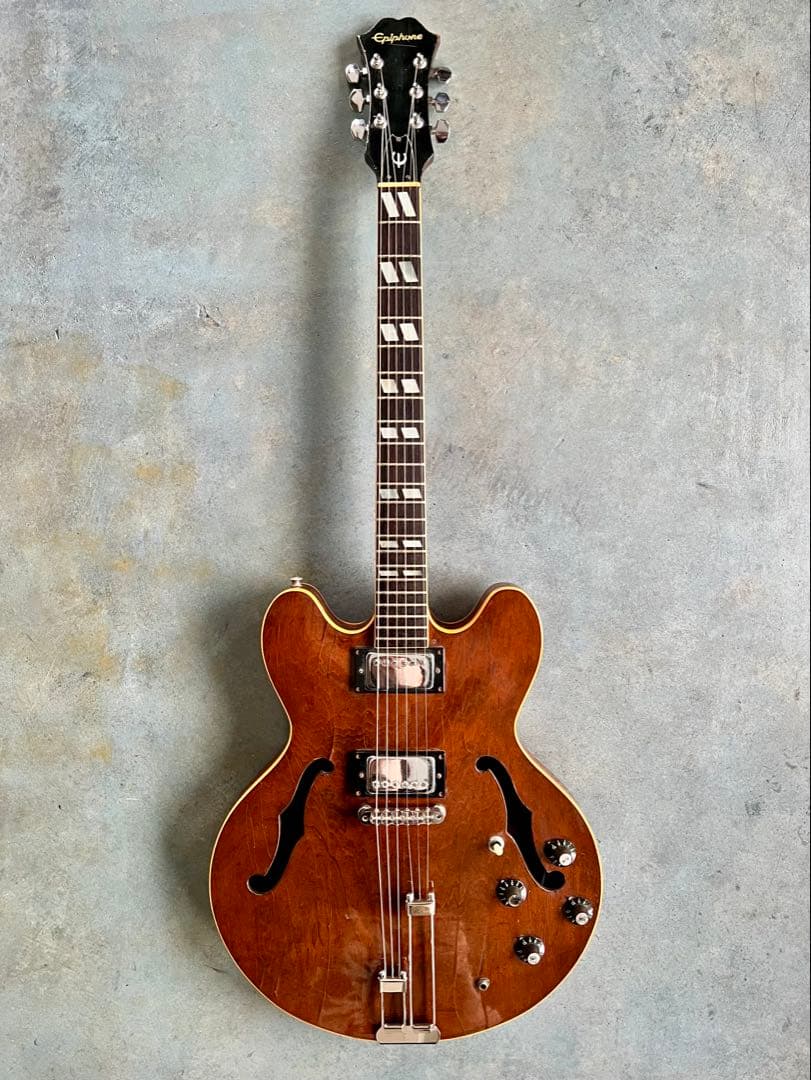 Epiphone Riviera 1977〜79年代製 ブルーラベル マツモク