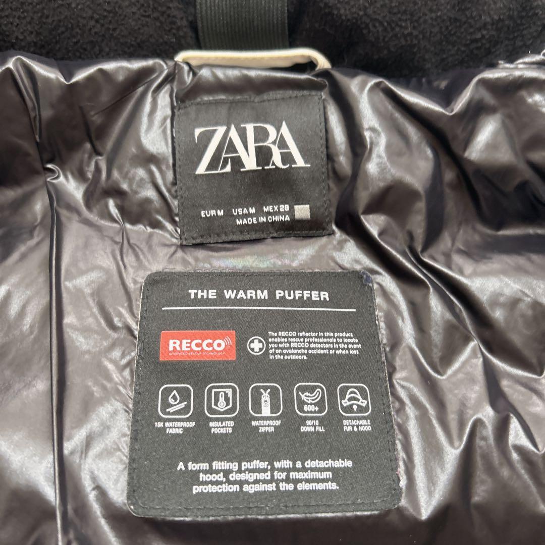 美品 ZARA SKI COLLECTION スキーウェア　ダウンジャケットM