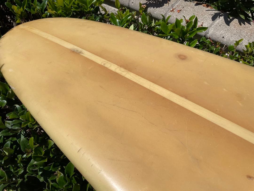 激レア◇60'sビンテージ◇HOBIEホビー ロングボード◇9'8 ウッドフィン