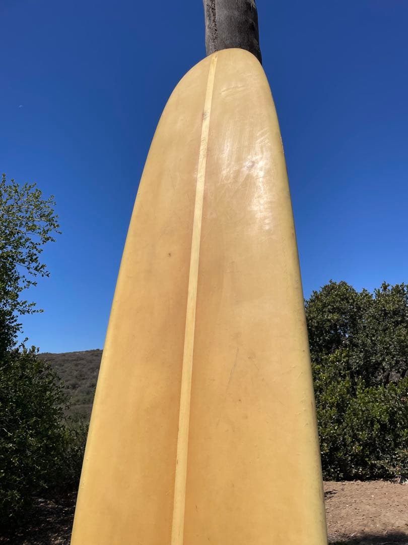 激レア◇60'sビンテージ◇HOBIEホビー ロングボード◇9'8 ウッドフィン