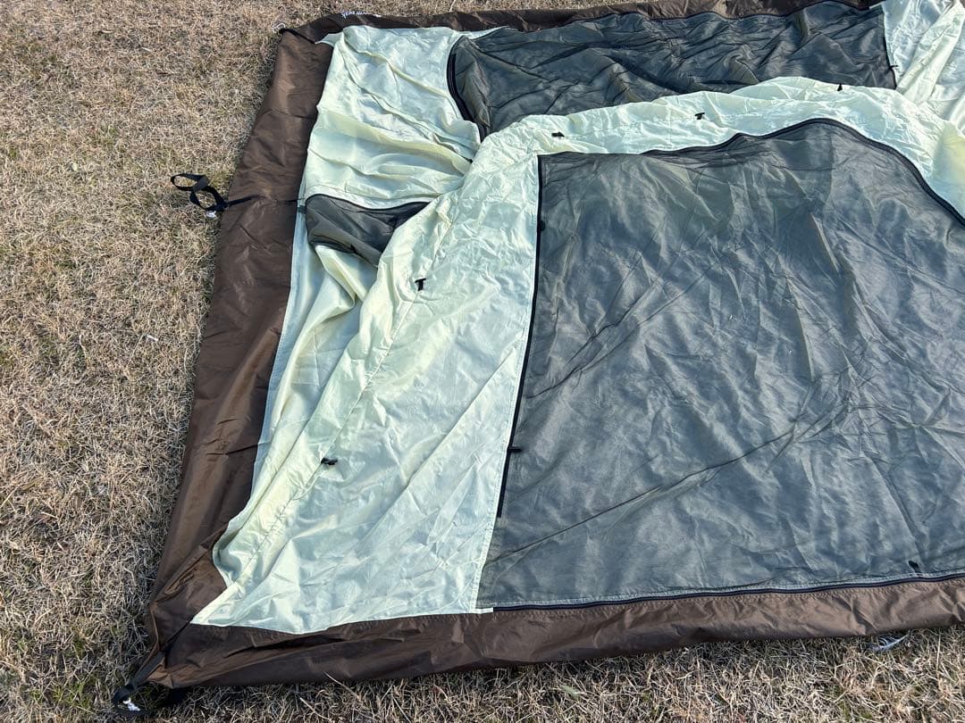 スノーピーク リビングシェル用インナールーム＋グランドシート