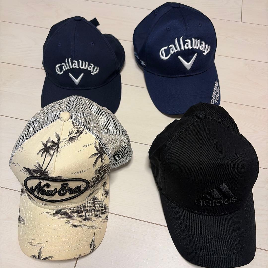 Callaway New Era adidas キャップセット　¥2500/1つ
