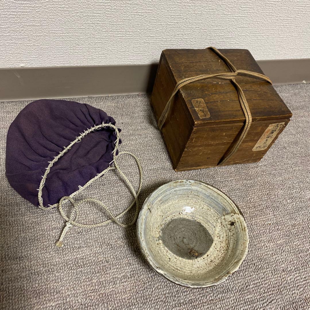 ☆ 希少 ☆ 高麗刷毛目 茶碗　木箱付き
