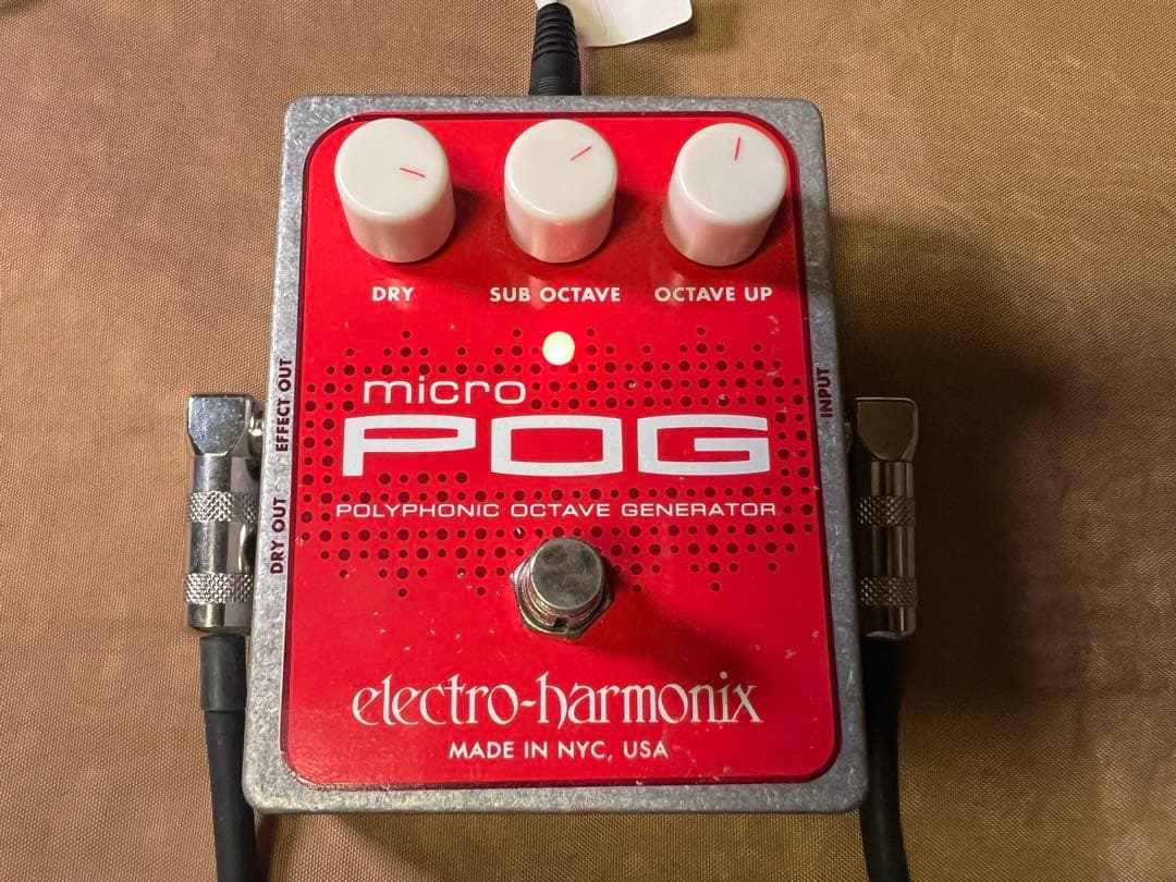 ギター electro-harmonix micro POG