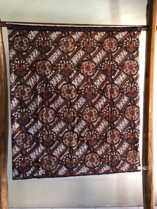 週末お値下げします！手描きオールドバティック(8337)