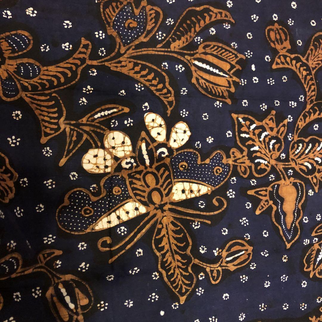 週末お値下げします！手描きオールドバティック(8337)