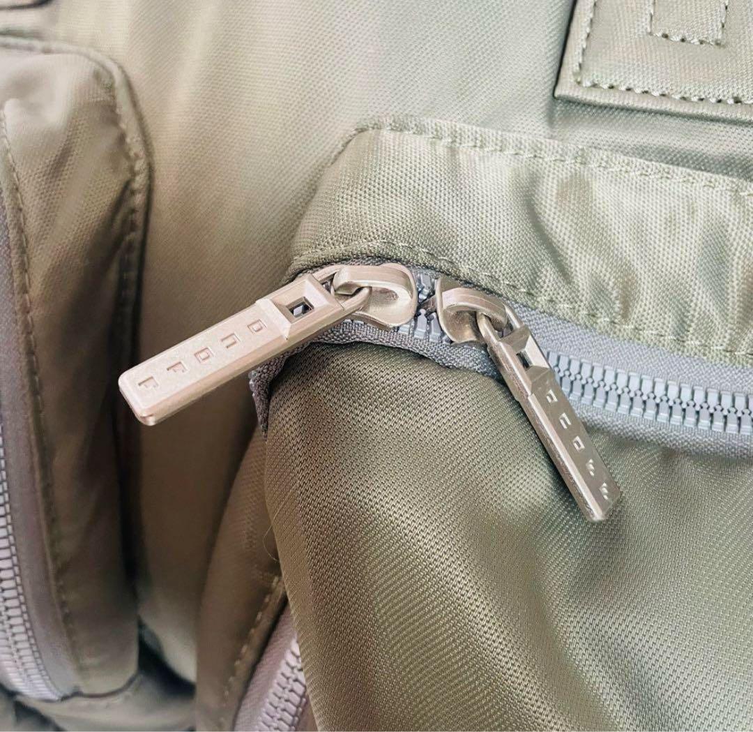 未使用級　オノフ　ボストンバッグ　2WAY ショルダー　大容量収納可能　カーキ