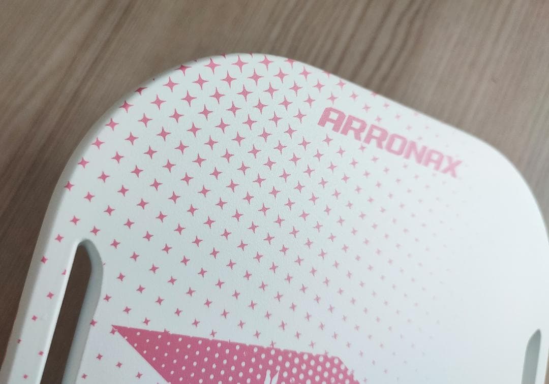 ARRONAX ELITE X3 ピックルボール パドル エッジレス 白 ピンク