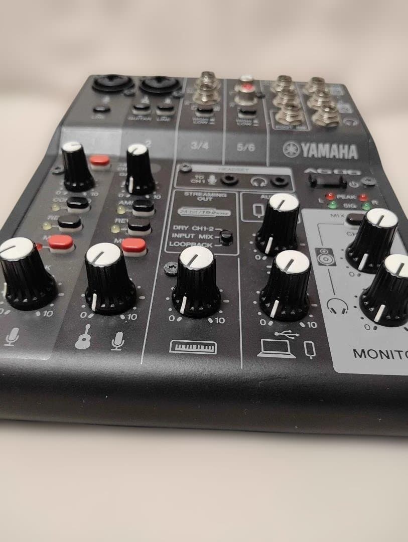 YAMAHA AG06 オーディオインターフェース [中古]