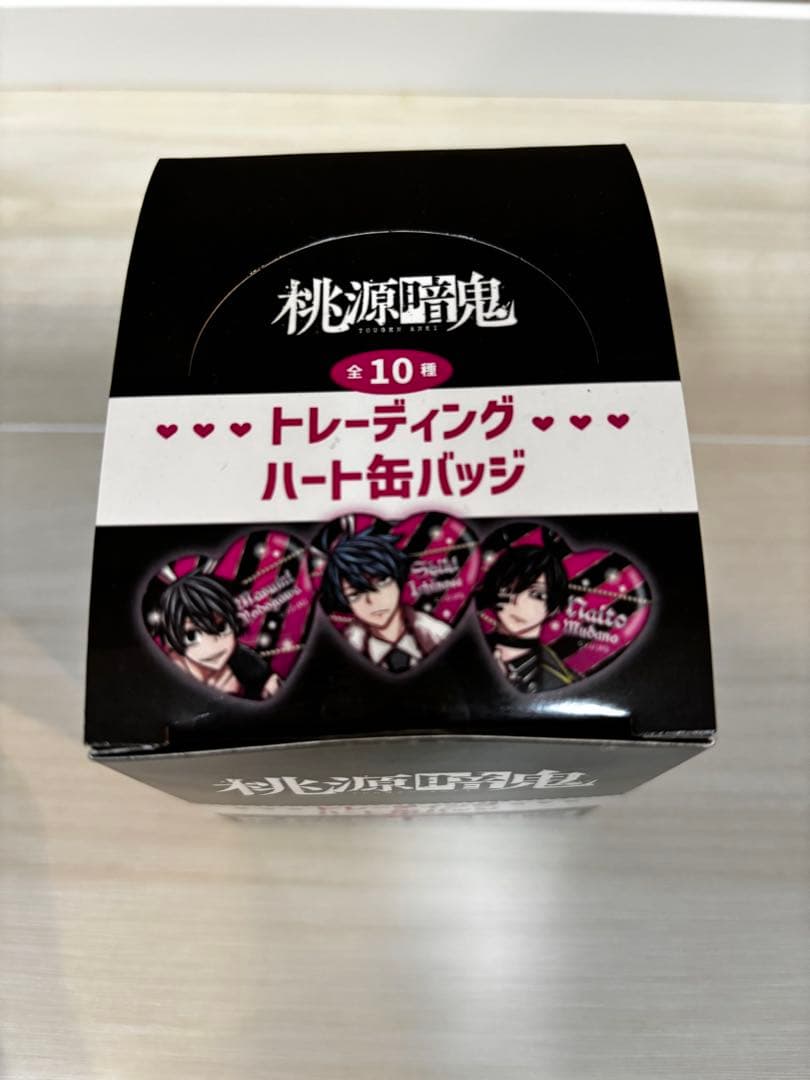 桃源暗鬼トレーディング缶バッジ【3箱セット】