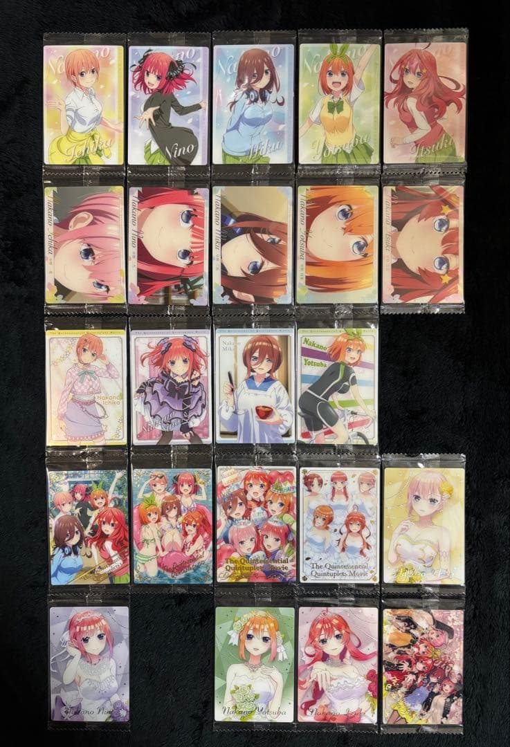 五等分の花嫁 ウエハース　まとめ売り