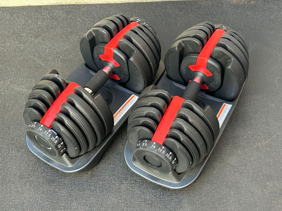 可変ダンベル　24キロ　2個セット