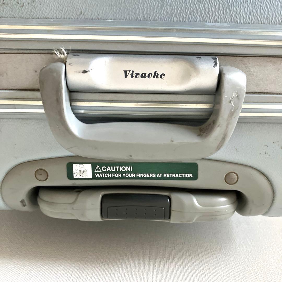 【匿名配送　ヴィンテージ】 スーツケース L 大　ブルー　ステッカー　海外旅行