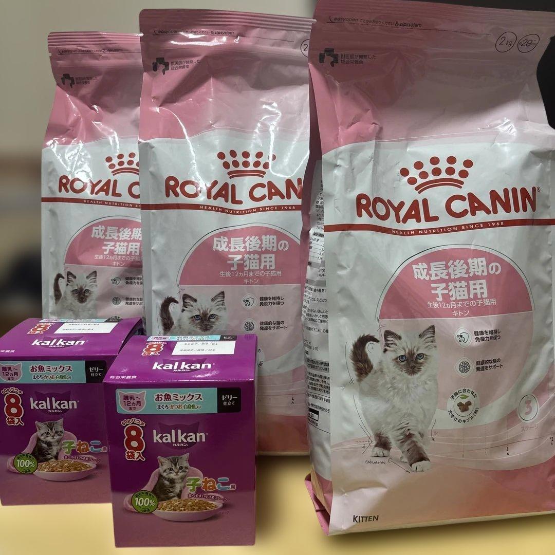 n*a様 ロイヤルカナン成長後期の子猫用