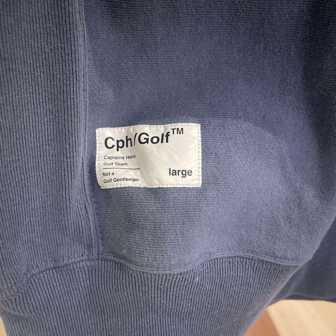 キャプテンズヘルム CphGolf ゴルフトレーナー プルオーバー スウェット