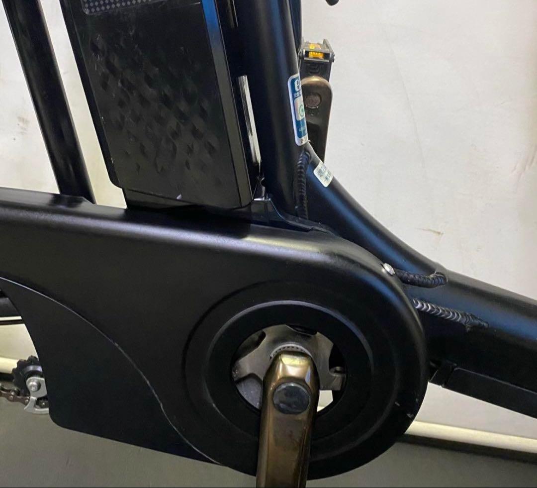 1年保証 送料無料　新型　ギュットアニーズ　20インチ　黒色　電動アシスト自転車