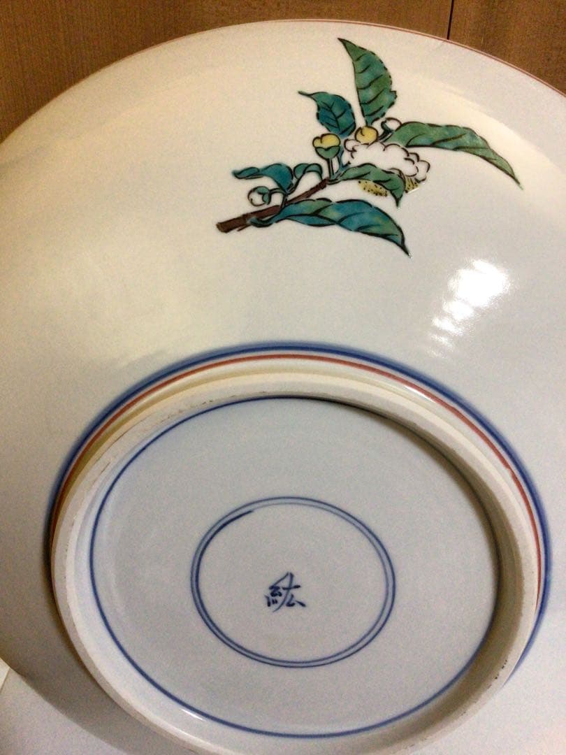 カマキリ図案　珍しい柄　共箱付き