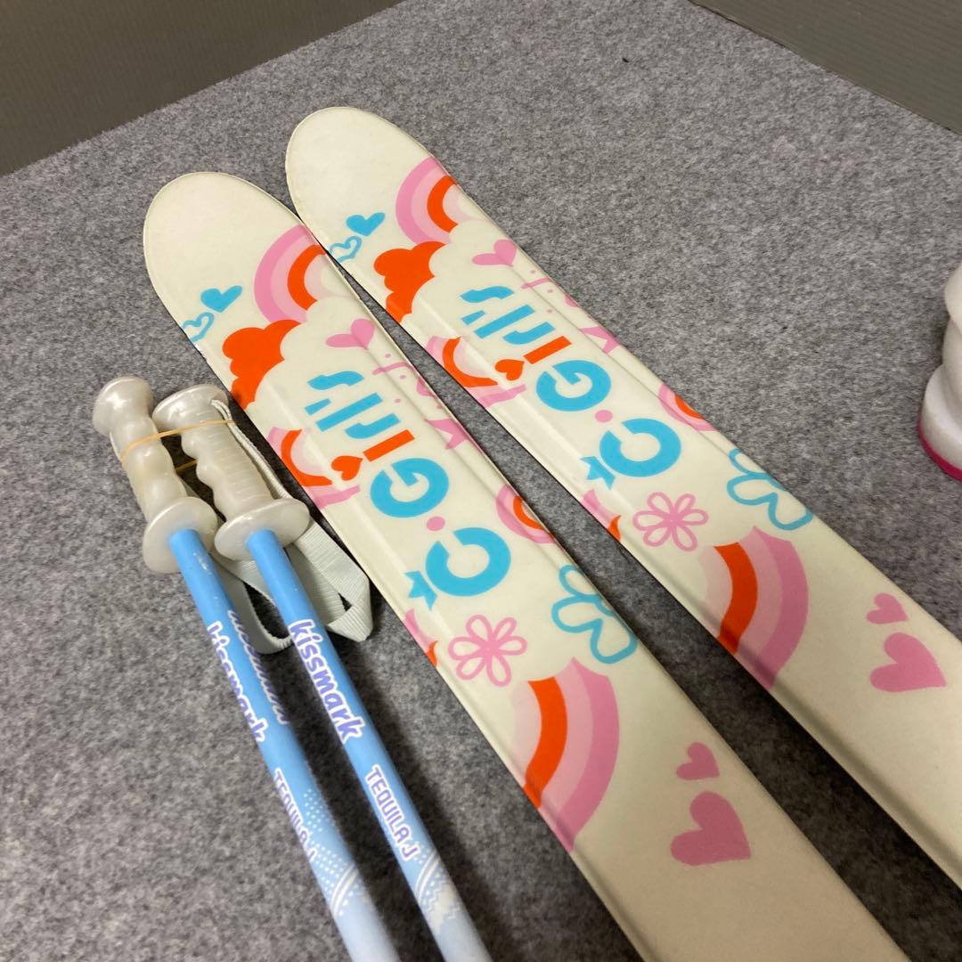 ★メンテナンス済 子供スキーセット　身長140~150cm前後のお子様向け