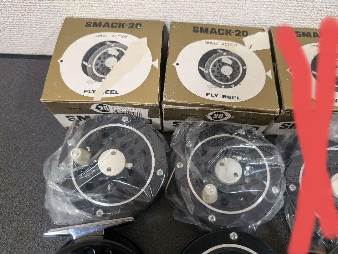 中古リールまとめセット フライリール Evolution -F056