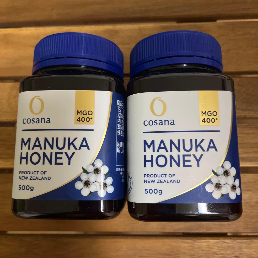 cosana マヌカハニー MGO400+ 500g ２個