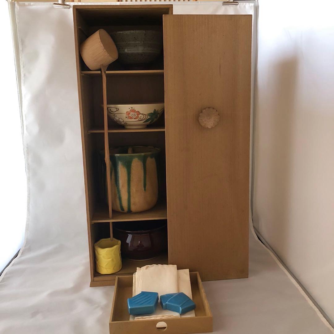 茶道セット　短冊箱　お茶道具　小道具　お点前セット　アンティーク