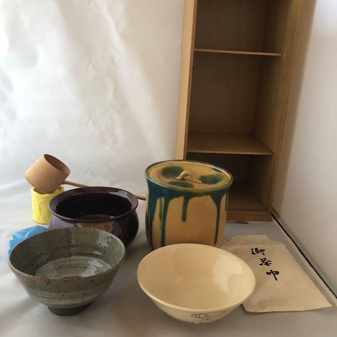 茶道セット　短冊箱　お茶道具　小道具　お点前セット　アンティーク