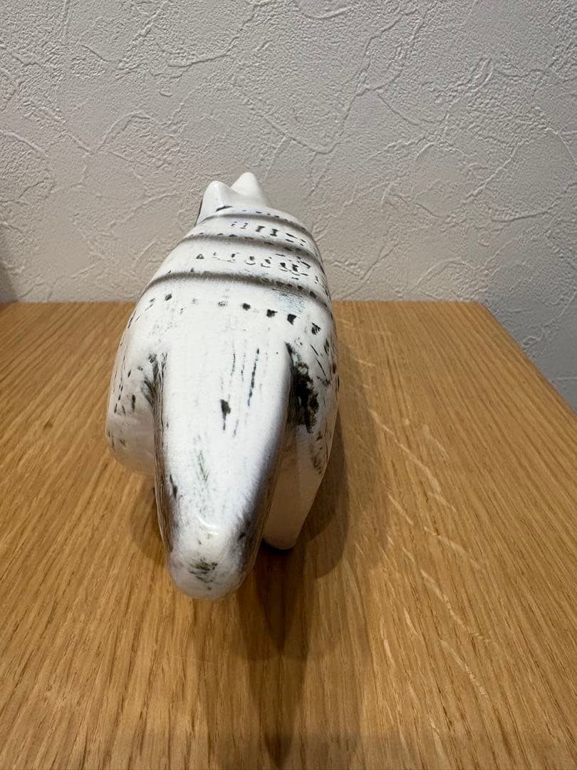 リサラーソン　マイキーのパパ　ネコの置物