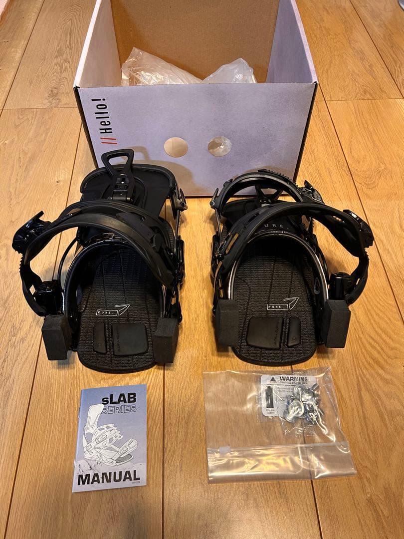 【新品】SP BINDINGS sLAB.PURE Sサイズ 24-25モデル