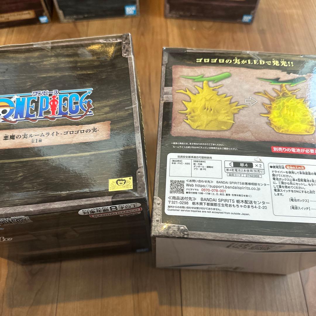 ワンピース フィギュア 悪魔の実ルームライト 13点 まとめ売り