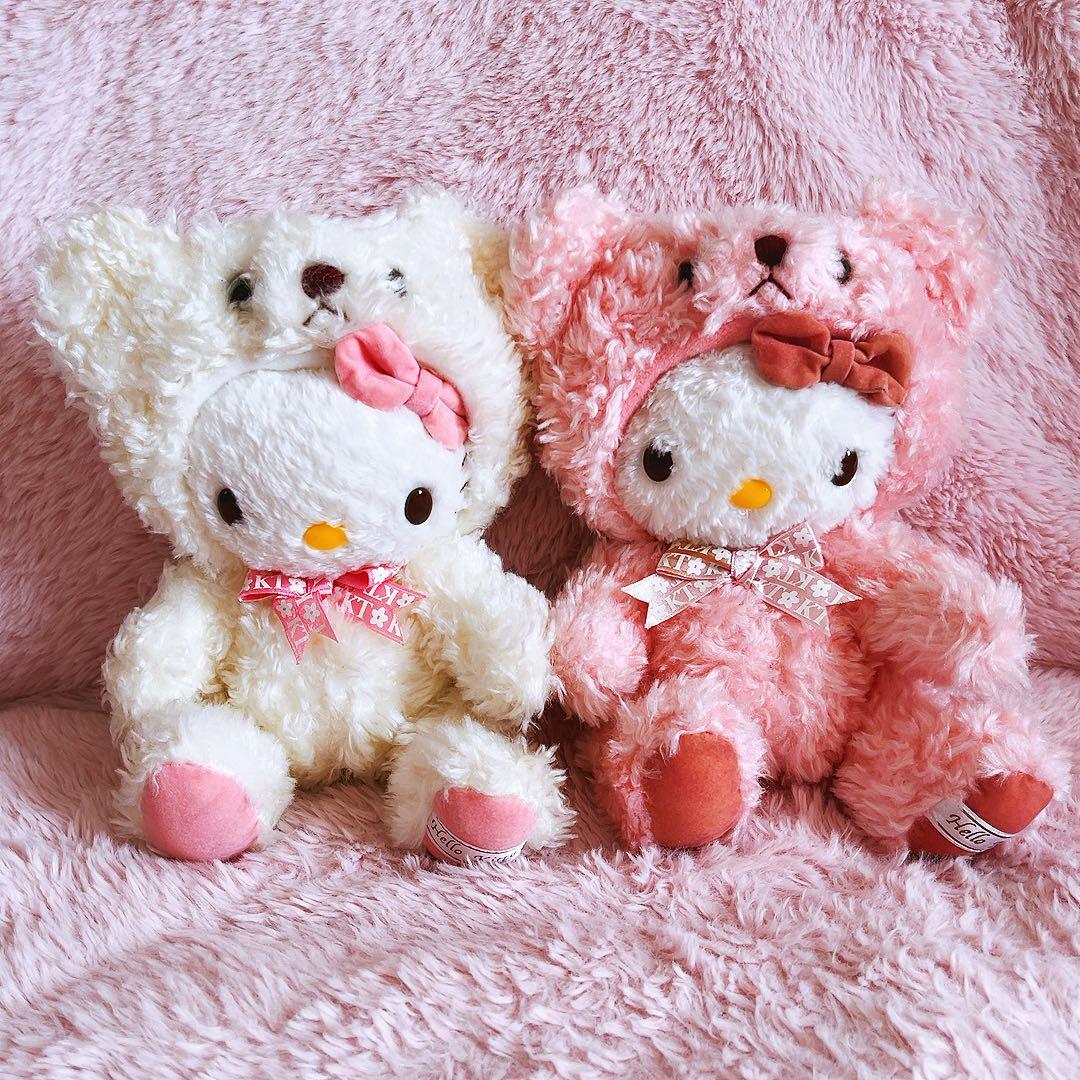 希少レア　ハローキティ　テディベア　変身　S 2002年製 サンリオ　平成レトロ