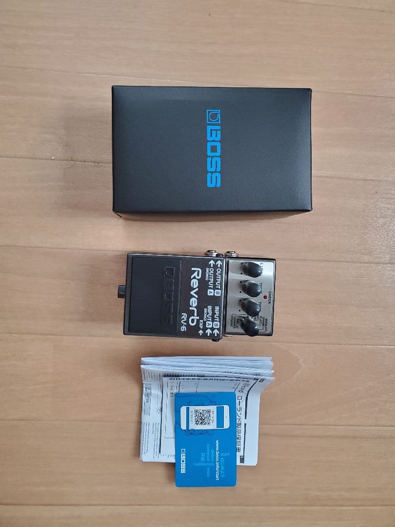 BOSS RV6 ギターエフェクター　(手押し使用のみ、1ユーザー品)