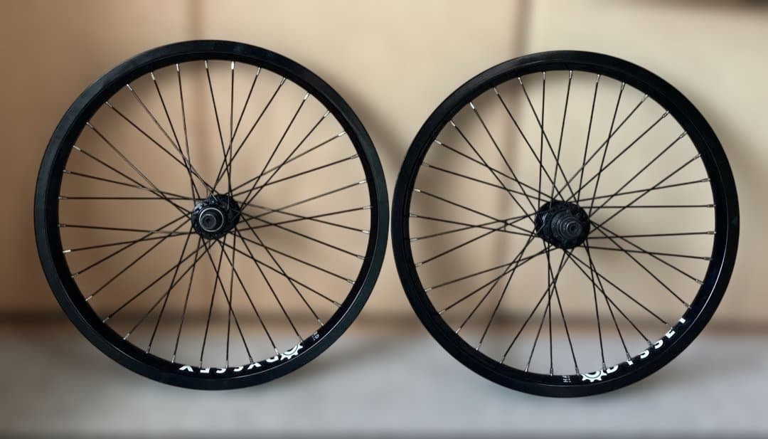 BMX用16inchホイール　完組前後セット