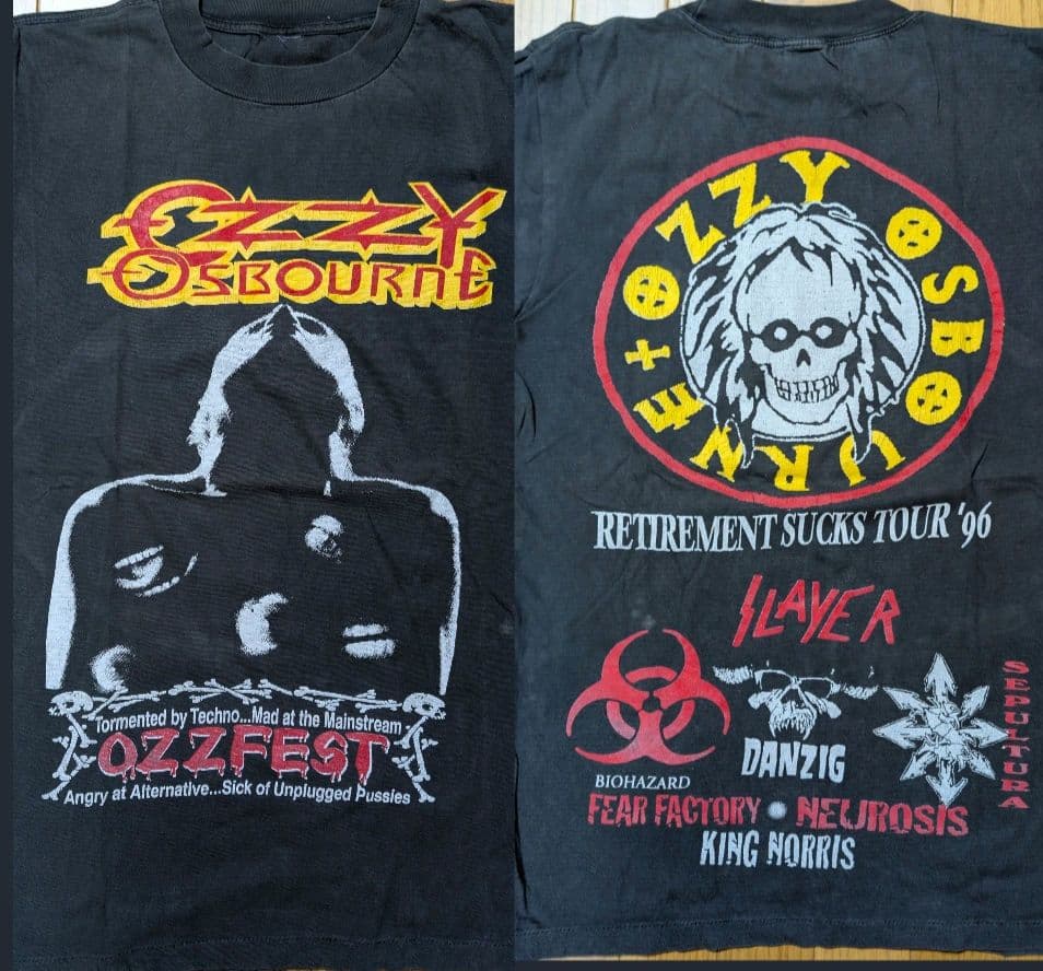 OZZY OSBOURNE OZZFEST 90s ヴィンテージ Tシャツ
