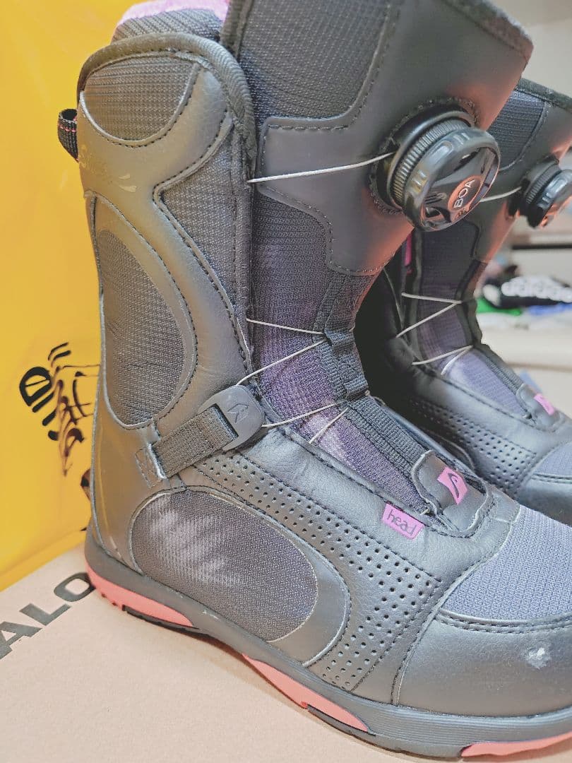 女性用スノーボードブーツ BOAシステム搭載HEAD