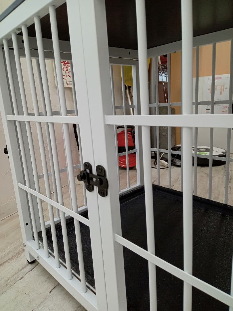 北九州市福岡市限定　ペットケージ　犬用　屋根付　3ドア　Mサイズ