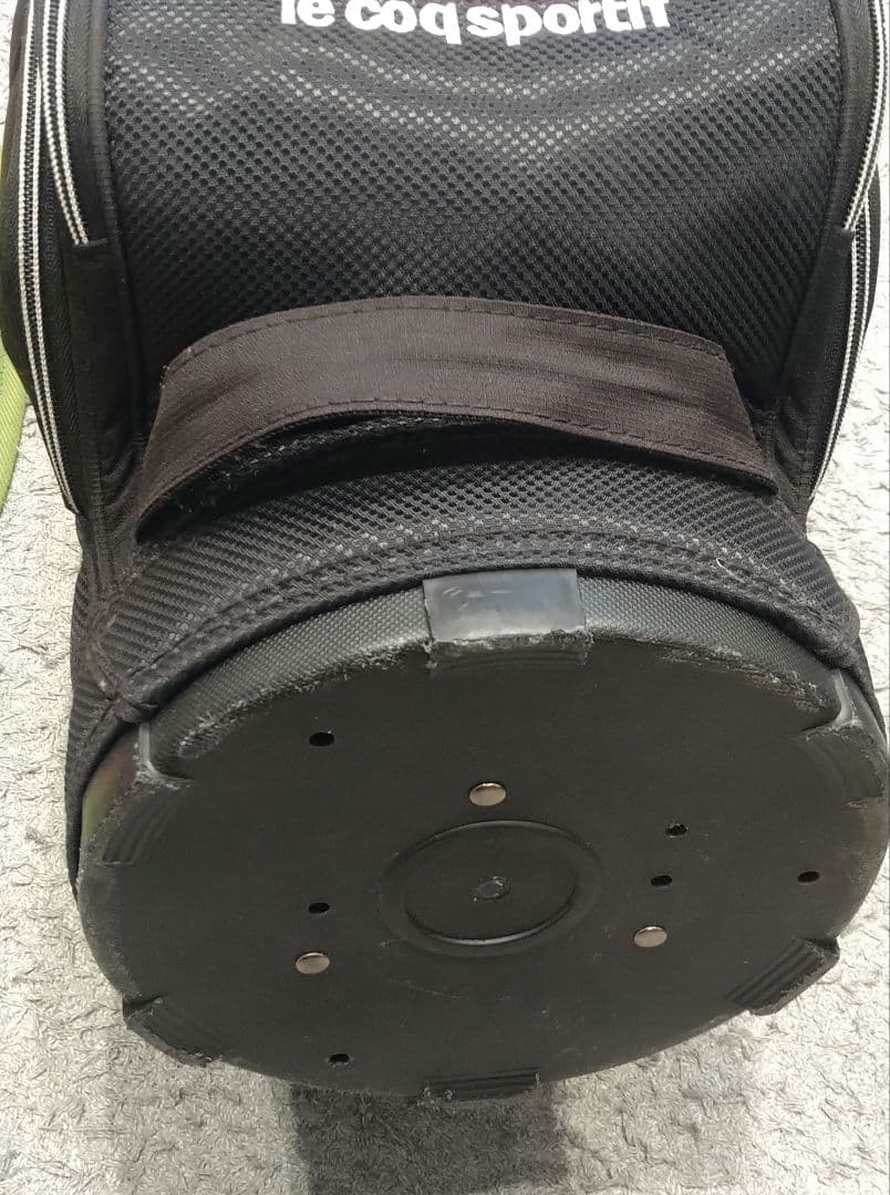 le coq sportif キャディバッグ 黒