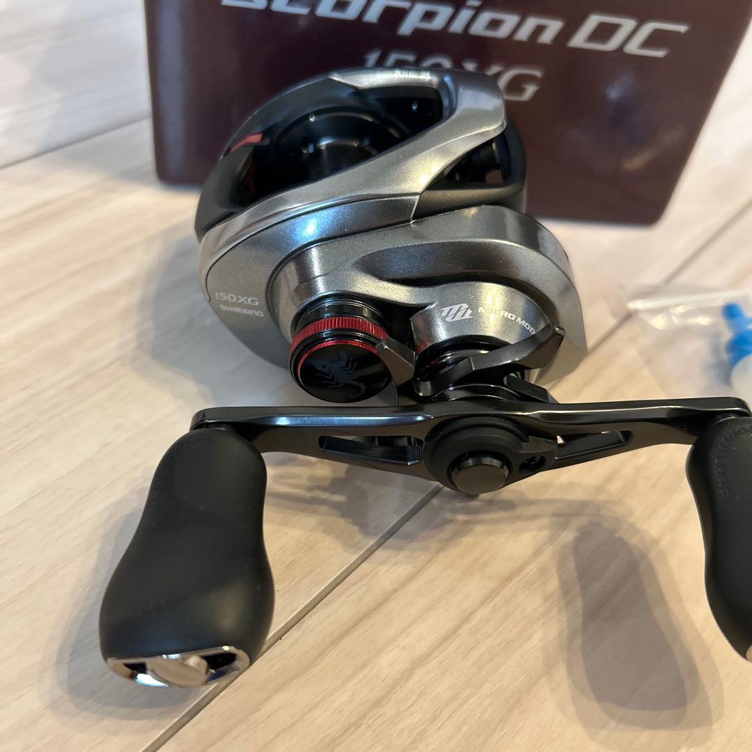 未使用品⚫︎SHIMANO Scorpion DC 150XG ベイトリール