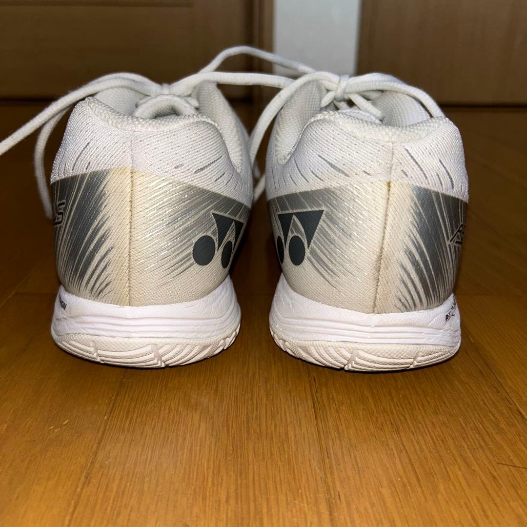 YONEX 75周年 エアラスz ホワイト バドミントンシューズ 27cm