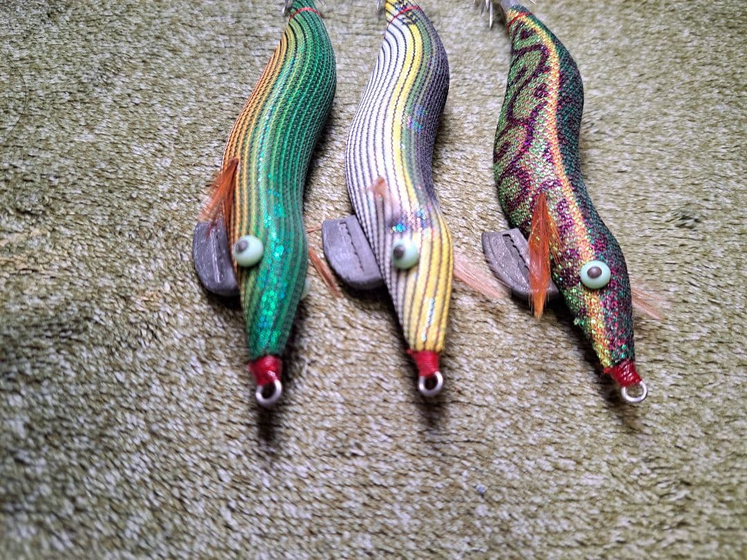 廃盤　餌木猿3号　3本セット