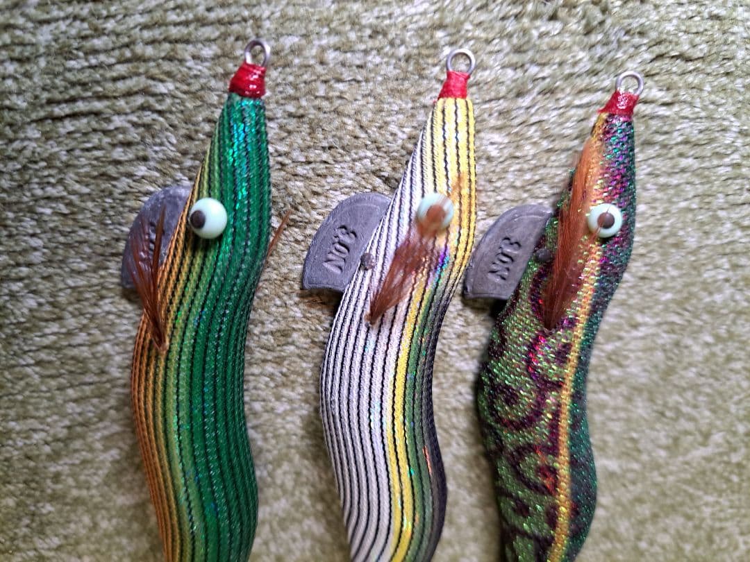 廃盤　餌木猿3号　3本セット