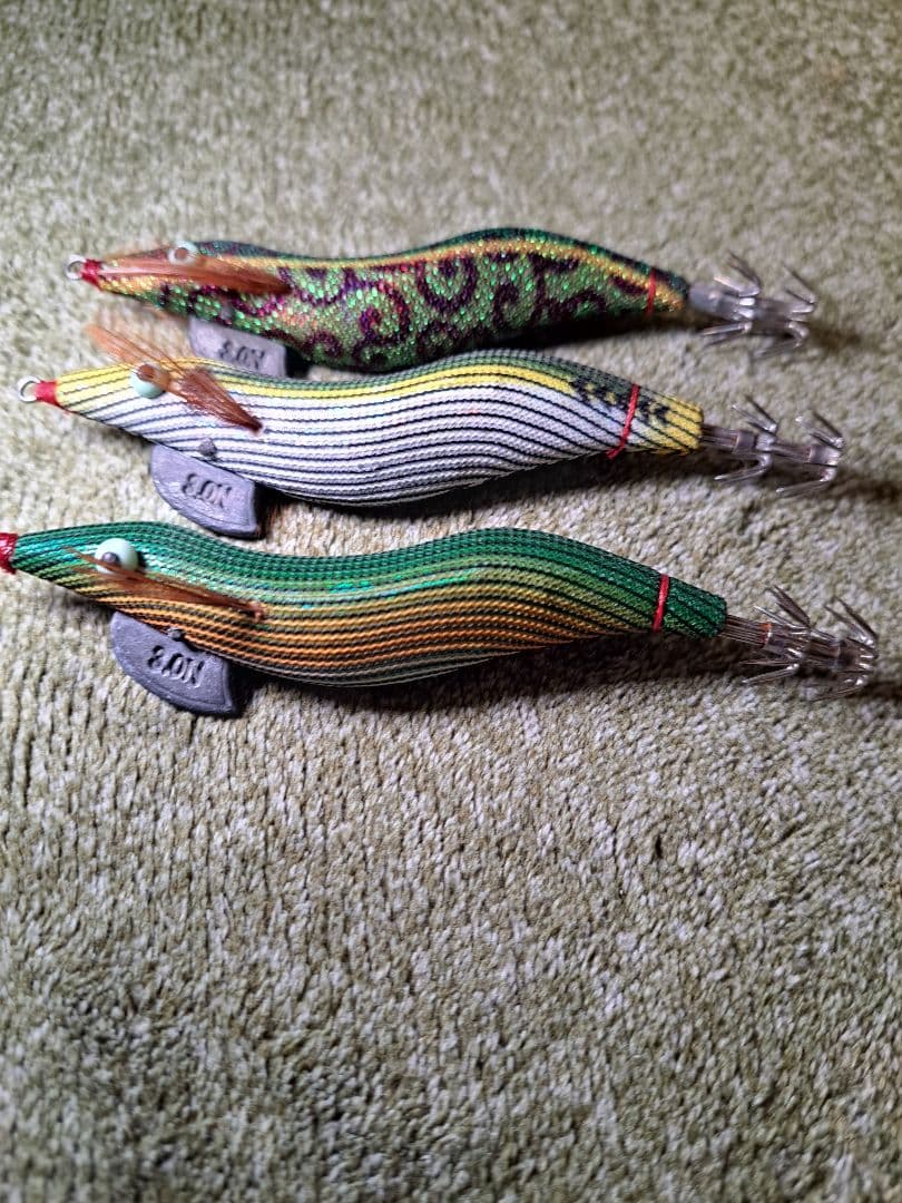 廃盤　餌木猿3号　3本セット