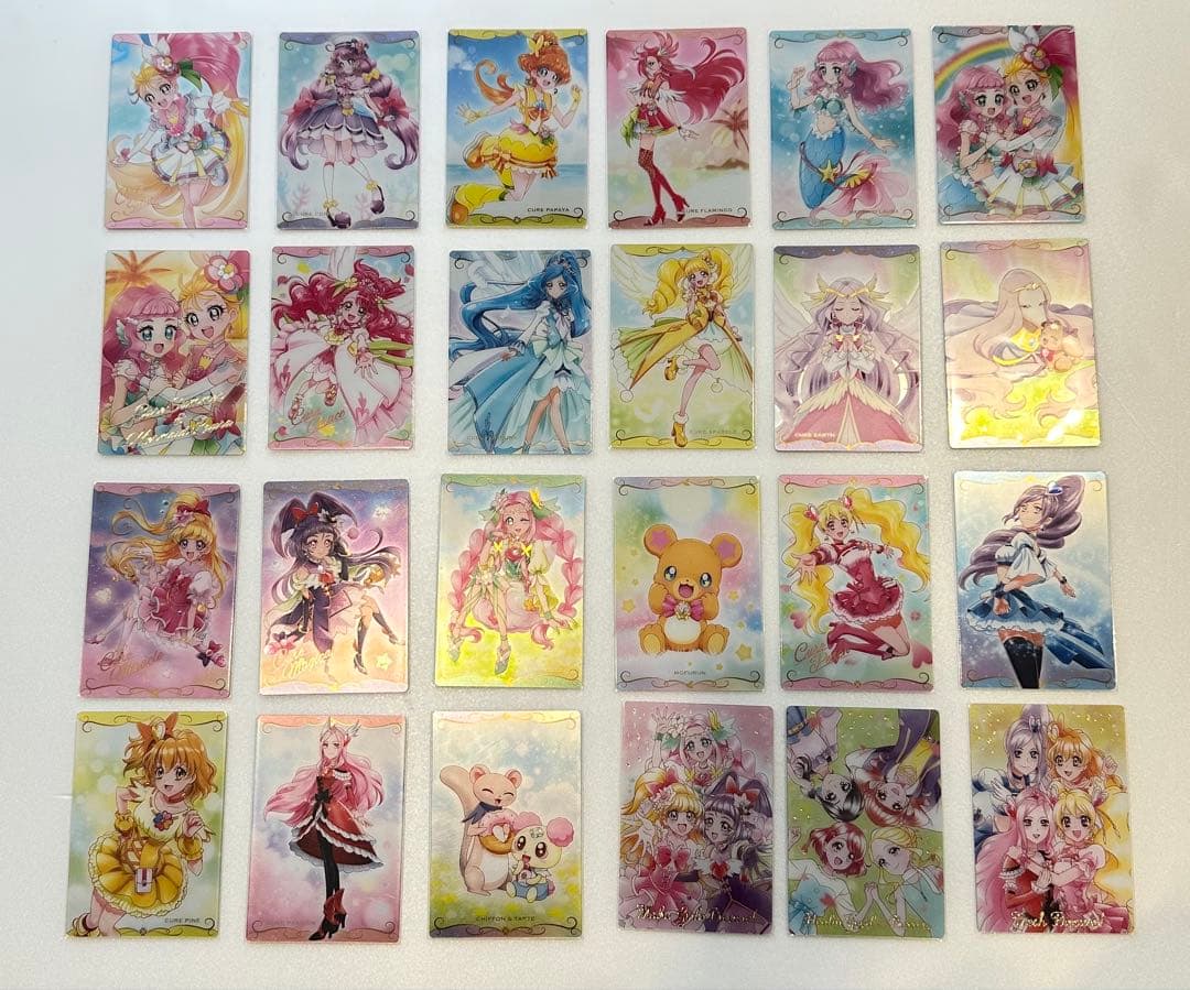 プリキュア　ウエハース　2弾　セミコンプ　24種